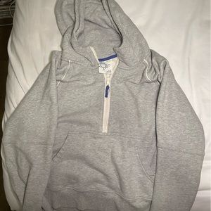 Aerie cropped quarter zip jacket